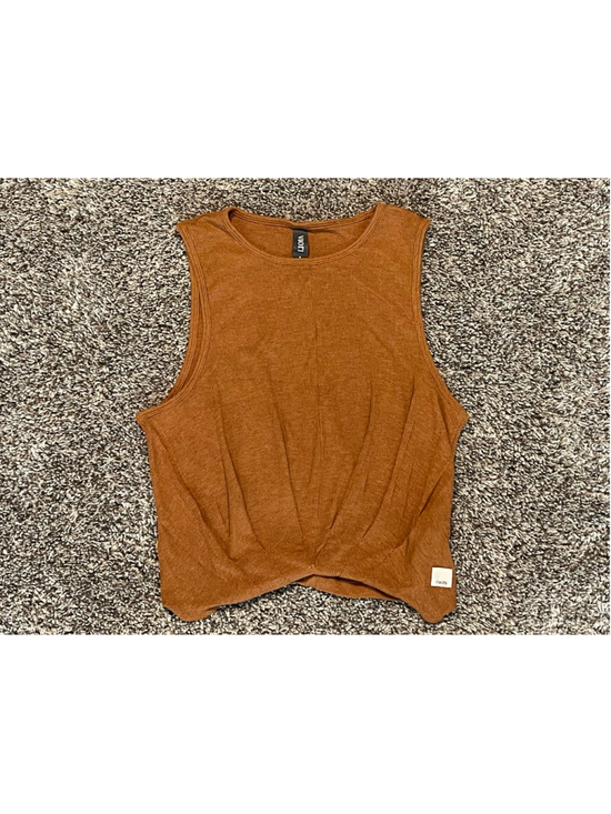 Vuori Tops - Vuori Women’s Cove High Neck Ribbed Tank Top, Size Small, EUC